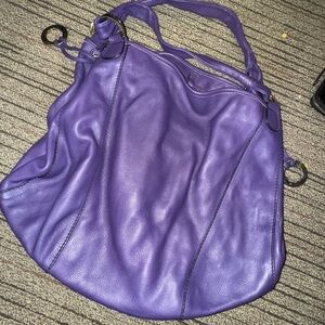 Elegant Purple Women's Hobo Bag
